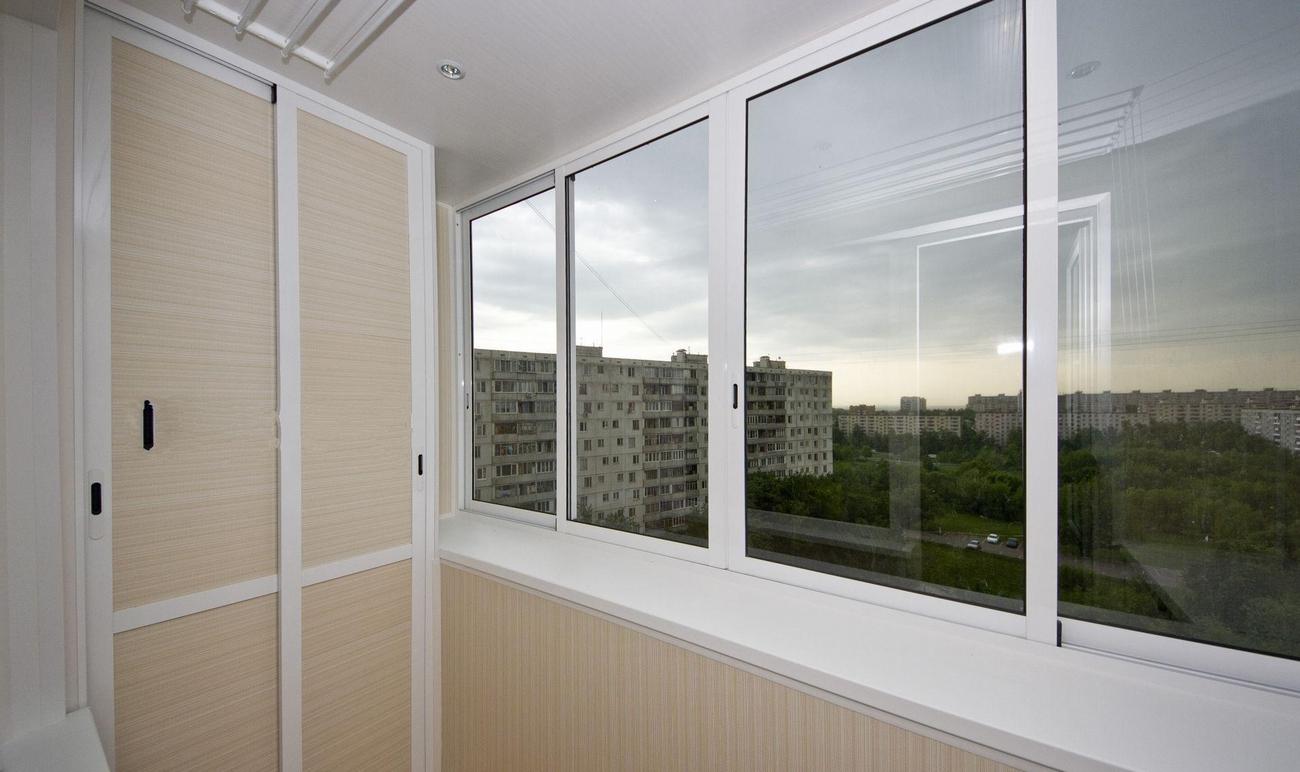 Холодное остекление балкона в Тирасполе